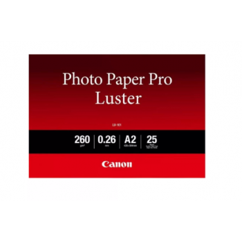 CANON LU101A2 LUSTER PAPER A2 25 SHEETS