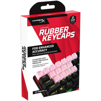 HP HYPERX RUBBER KEYCAPS KIT - Pink 519U0AA#ABA