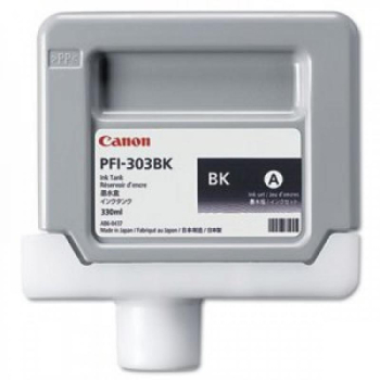 Pigment Ink Tank Canon PFI-303BK Black 330 ml for iPF810 iPF820 CF2958B001AA