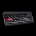 Tastatura A4tech Bloody Q100 Iluminata in lateral Rezistenta la apa USB