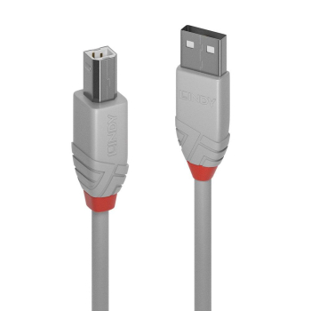 Cablu Lindy 0,5m USB 2.0 Type A to B Ant LY-36681