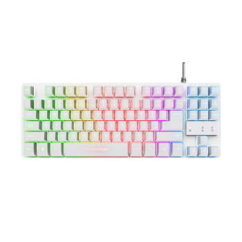 Tastatura Trust GXT833W Thado, alb TR-24737