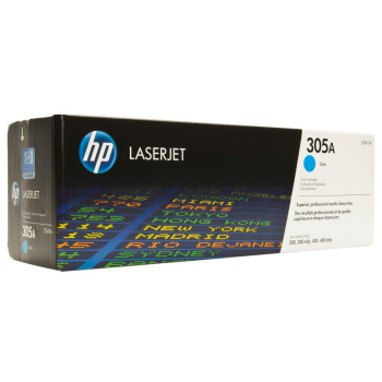 Cartus Toner HP Nr. 305A Cyan 2600 Pagini for LaserJet Pro 300 M375NW, 400 M475DN, 300 M351A, 400 M451DN CE411A