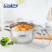 Heinner SEMIOALA INOX+CAPAC 20X11.5CM,3.6L,AMIRA HR-MSF-036