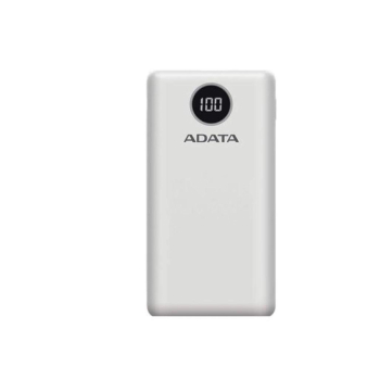 Baterie POWERBANK ADATA AP20000 20000MAH WHITE AP20000QCD-DGT-CWH
