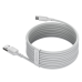 Cablu alimentare si date Baseus Simple Wisdom, USB Male la USB-C Male, 1.5 m, alb TZCATZJ-02
