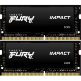 Memorie Kingston 16GB DDR4-3200MHZ CL20 SODIMM/(KIT OF 2) FURY IMPACT KF432S20IBK2/16