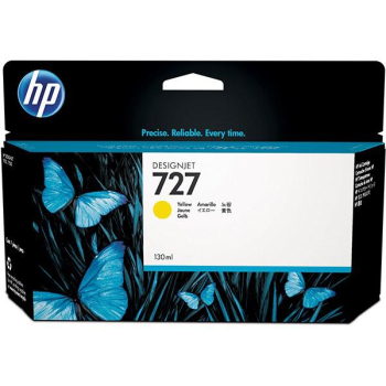 Cartus Cerneala HP Nr. 727 Yellow 130ml for DesignJet T1500 ePrinter, T920 ePrinter B3P21A