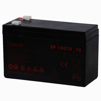 ACUMULATOR UPS SPACER 12V / 7Ah, dimensi SP-BAT-12V7AH