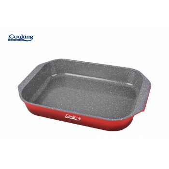 Heinner TAVA INALTA ALUMINIU 39.5x26CM, RED LINE HR-ZJH-39RL