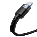 Cablu Tellur USB la Tip C  1.2m, negru
