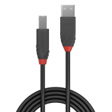 Cablu Lindy 2m USB 2.0 TipA la TipB Anth LY-36673