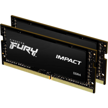 Memorie Kingston 32GB DDR4-3200MHZ CL20 SODIMM/(KIT OF 2) FURY IMPACT KF432S20IBK2/32