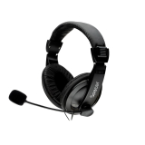 Casti Spacer SPK-222 cu microfon si control de volum black