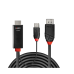 Cablu Lindy 1m HDMI la DisplayPort LY-41498 Cablu Lindy 1m HDMI la DisplayPort LY-41498