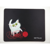 Mouse Pad Serioux Cat and ball of yarn MSP01 black SRXA-MSP01