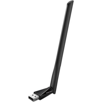 Adaptor retea MERCUSYS, extern wireless 2.4 GHz | 5 GHz, USB 2.0, port, 650 Mbps, antena externa x 1 MU6H