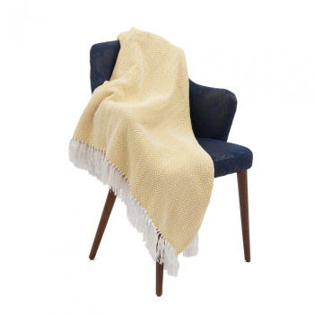Heinner CUVERTURA PLED 160X200 CM ZIG YELLOW HR-PLD160-ZYLW