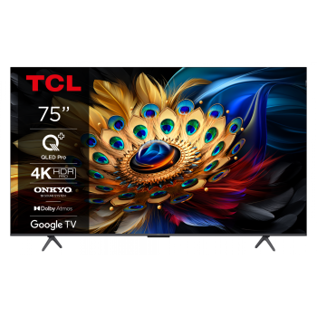 QLED TV 4K 75(189 cm) TCL 75C61B PRO