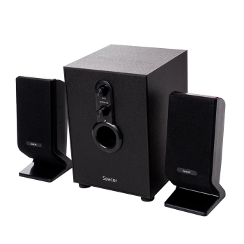 Boxe 2.1 Spacer 11W (2x3W + 5W), control volum, bass, black SPB-2200
