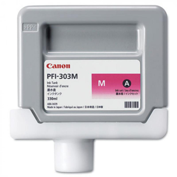 Pigment Ink Tank Canon PFI-303M Magenta 330 ml for iPF810 iPF820 CF2960B001AA