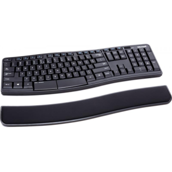 Kit Wireless Tastatura+Mouse Microsoft Sculpt Mouse BlueTrack 3 butoane 100 dpi Tastatura standard 2.4GHz black USB L3V-00021