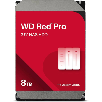 HDD Western Digital 8TB RED PRO 256MB CMR/3.5IN SATA 6GB/S 7200RPM WD8005FFBX
