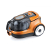 Aspirator fara sac Heinner HVC-V750OR, 750 W, 2.2 l, Filtrare ciclonica, Filtru Hepa dublu 13, Negru - Portocaliu
