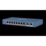 Switch 8 porturi PoE+, 2 porturi uplink - HIKVISION DS-3E0310HP-E