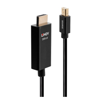 Cablu Lindy 1m Mini DP la HDMI (HDR) LY-40921