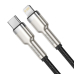 Cablu Baseus Type-C la Lightning 1m bk CATLJK-A01