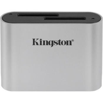 Cititor carduri Kingston SDHC/SDXC UHS-II CARD READER/USB3.2 GEN1 WORKFLOW DUAL-SLOT WFS-SD