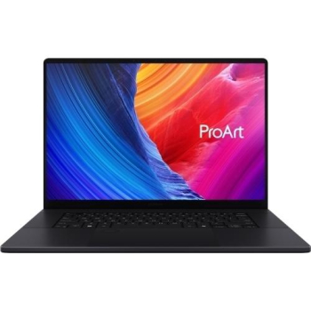 Laptop ASUS 16'' ProArt P16 OLED H7606WI, 4K Touch, Procesor AMD Ryzen AI 9 HX 370 (24M Cache, up to 5.1 GHz), 64GB LPDDR5X, 2TB SSD, GeForce RTX 4070 8GB, Win 11 Pro, Nano Black H7606WI-ME125X