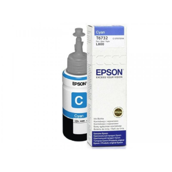 Cartus Cerneala Epson T6732 Cyan 70ml for Stylus L800 C13T67324A10
