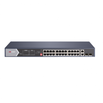 Hikvision SWITCH 28PORTURI GIGABIT UNMANAGED HIPOE DS-3E0528HP-E 