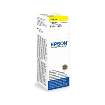 Cartus Cerneala Epson T6644 Yellow 70ml for Stylus L100, Stylus L200 C13T66444A