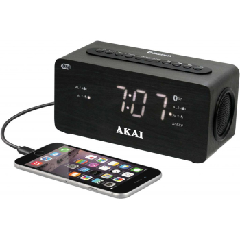 Radio cu ceas Akai ACR-2993, negr  