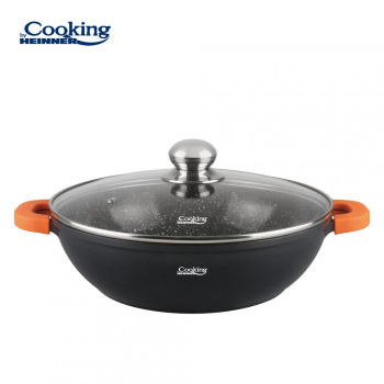 Heinner CRATITA ALUM+CAP 28X8 CM,4.1L, DARK LINE HR-SCO-A28C