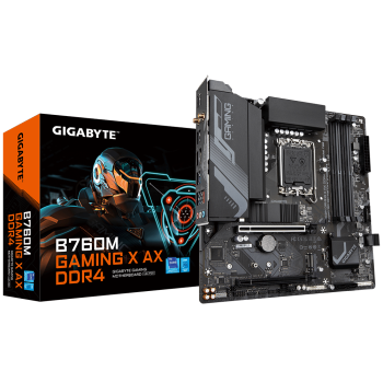 Placa baza Gigabyte MB GB B760M GAMING X AX DDR4 LGA1700 B760M G X AX DDR4