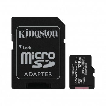 MEMORY MICRO SDXC 128GB UHS-I/W/ADAPTER SDCS2/128GB KINGSTON