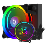 Cooler procesor Aqirys CPU Cooler Aquarius 120 AIO Black ARGB AQRYS_AQUARIUS120B