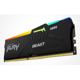 Memorie Kingston 16GB DDR5 6000MT/S CL30 DIMM/KIT OF 2 FURY BEAST RGB XMP KF560C30BBAK2-16