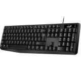 Tastatura Genius KB-117 cu fir, negru G-31310016400