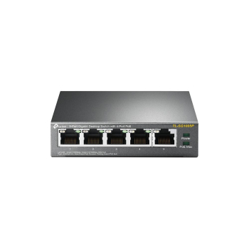 TP-LINK 5-PORT GIGABIT DESKTOP SWITCH/WITH 4-PORT POE IN TL-SG1005P