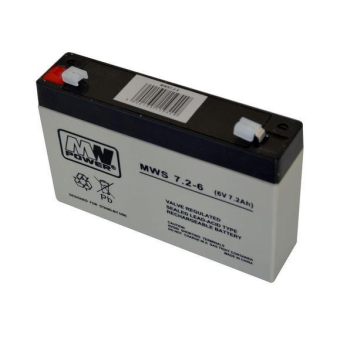 OTHER ACUMULATOR 7.2AH/6V MW POWER MWS7.2-6   