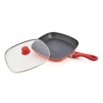 Heinner TIGAIE GRILL ALU+CAP 28x4CM,ORANGE GRAYS HR-BET-OR28