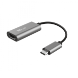 Hub Adaptor Trust Dalyx, USB-C - HDMI, gri TR-23774