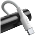 Cablu alimentare si date Baseus Simple Wisdom, USB Male la USB-C Male, 1.5 m, alb TZCATZJ-02