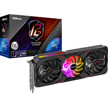 Placa video AsRock Arc A770 Phantom Gaming D 16GB OC A770 PG 16GO