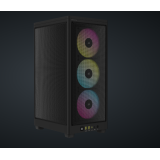 Carcasa Corsair CR iCUE 2000D AIRFLOW RGB MINI-ITX BK CC-9011246-WW